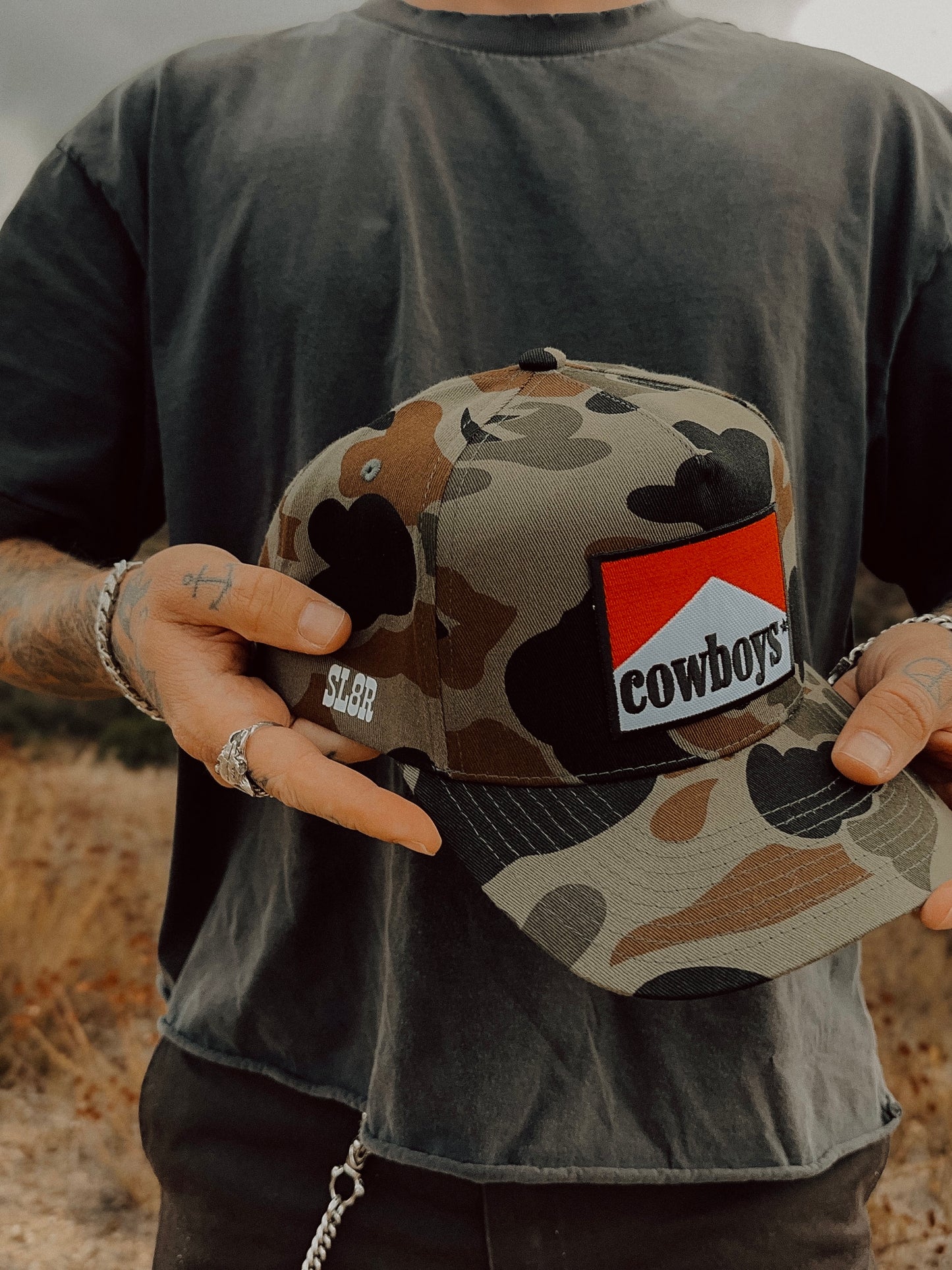 CAMO COWBOY KILLER HAT